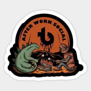 After Work Social Sticker